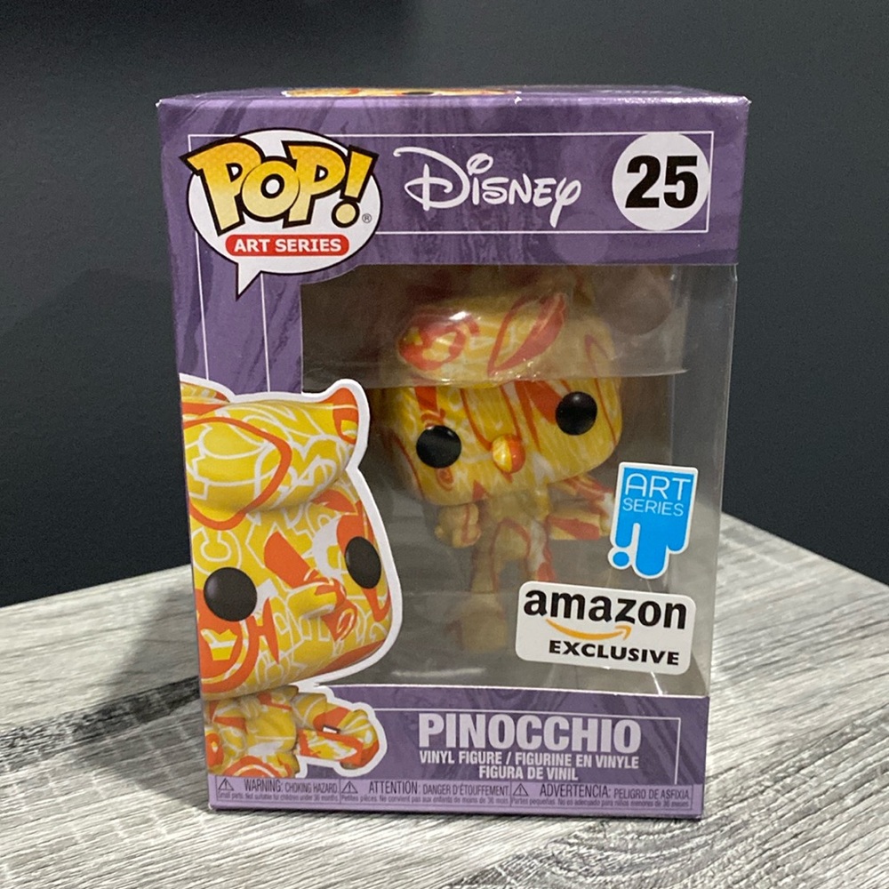Funko Pop! Art Series | Disney #25: Pinocchio - Collectable Vinyl Figure